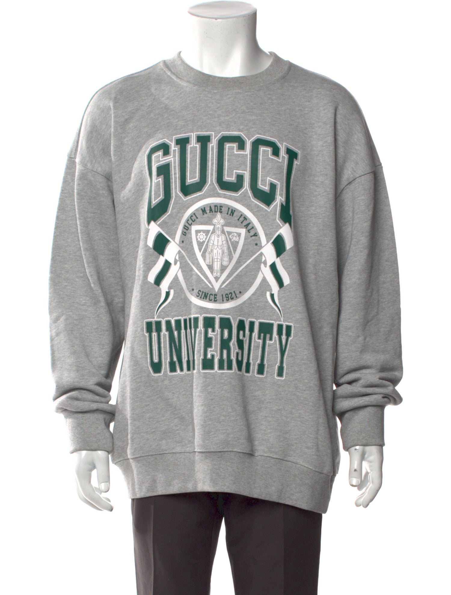 Gucci Graphic Print Crew Neck Sweatshirt